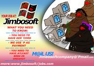 'p advertisement black_skin brown_skin computer email fat hair jartycuck jimbo_(namefag) job map_(pedophile) meta:namefags microsoft pedophile purple_hair soybooru subvariant:jartycuck text variant:chudjak variant:meximutt // 3508x2480 // 1.6MB