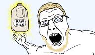 a10_eyes aryan blond blue_eyes buff glowing hair hand holding_object lightning milk raw_milk series:aryan_soyjaks subvariant:yuraryan template text variant:yurjak white_skin // 768x442 // 39.1KB