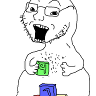 alphabet_blocks arm baby full_body glasses hand leg number open_mouth penis redraw soyjak stubble toy variant:soyak // 768x980 // 52.0KB