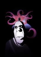 blond dark darkness parasite red_eyes scared series:soyxperiments subvariant:hornyson tentacle tentacles uniform variant:cobson // 1421x1979 // 657.7KB