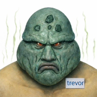 angry fat forehead_mark green_skin lips meta:ai_generated meta:namefags red_eyes series:realistic_namefags squid squidward stink_lines sweating trevor_(user) variant:disgusting_trevorcreature variant:unknown // 1024x1024 // 1.2MB