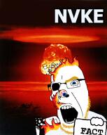 aryan beard blond blue_eyes explosion fact fire glasses holding_object nuclear open_mouth series:countryNVKE tattoo trvthnvke variant:cobson // 1174x1474 // 2.0MB