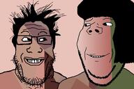 (you) 2soyjaks addiction are_you_soying_what_im_soying barneyfag cheese confused death duel foot gem glasses gotye hair ip kimbra lee_goldson looking_at_each_other music music_parody newfag qa_(4chan) smirk somebody_that_i_used_to_know sound soyjak soyquote spam stubble subvariant:wholesome_soyjak suicide thougher thread variant:gapejak variant:markiplier_soyjak video // 1200x800, 245.8s // 8.1MB