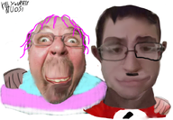 bernd_schmidt chud_troon_alliance front_facing glasses nazi_flag patrick_crusius subvariant:chudjak_front transgender_flag variant:chudjak variant:gapejak white_background // 826x571 // 488.3KB