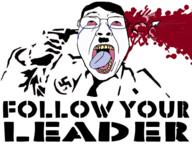 adolf_hitler anhero blood brain clothes crying glasses gore gun hair mustache nazi_germany nazism open_mouth pistol revolver shooting suicide swastika variant:bernd weapon // 582x446 // 207.3KB