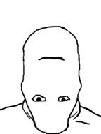 closed_mouth neutral no_nose soyjak subvariant:neutralplier upside_down variant:markiplier_soyjak // 600x800 // 22.7KB