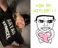 female femcel heart oh_my_god_she_is_so_attractive subvariant:pol_face trend:aryan variant:chudjak wholesome // 1278x1056 // 1.1MB