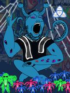 blue_horror chaos closed_mouth daemon demon full_body glasses glowie glowing judaism monster multiple_soyjaks open_mouth pink_horror smile soyjak stubble subvariant:massjak tzeentch variant:gapejak variant:markiplier_soyjak warhammer // 2745x3636 // 4.4MB