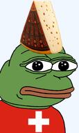 amphibian bald cheese closed_mouth clothes country europe european flag flag:switzerland food frog green_skin irl lips looking_at_you nas nas:pepe object pepe_the_frog series:pepe_hat swiss swiss_cheese switzerland transparent_background tshirt // 942x1584 // 526.9KB amphibian bald cheese closed_mouth clothes country europe european flag flag:switzerland food frog green_skin irl lips looking_at_you nas nas:pepe object pepe_the_frog series:pepe_hat swiss swiss_cheese switzerland transparent_background tshirt // 942x1584 // 526.9KB