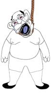amerimutt bloodshot_eyes crying open_mouth rope soyjak subvariant:ackmutt suicide template tongue variant:bernd // 1296x2304 // 63.3KB