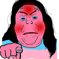 angry animated blush hair hand pink_skin pointing tranny variant:alicia // 1076x1200 // 977.6KB