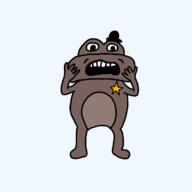 brown_skin clothes full_body garten_of_banban hat scared sheriff_toadster top_hat variant:soyak // 720x720 // 44.7KB