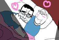 bed brimstone couple crying friends gay hugging pajamas series:Gapejak_X_Chudjak sleeping variant:chudjak variant:gapejak // 1612x1080 // 79.4KB