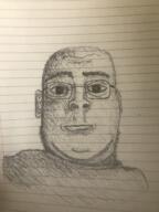 artist:unknown drawfag drawing glasses meta:Not_OC meta:missing_variant meta:tagme paper sketch smile stubble thick_eyebrows uncanny variant:unknown // 3024x4032 // 18.0MB