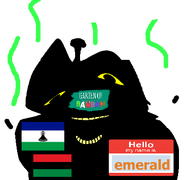 black_skin bug distorted emerald_(namefag) flag flag:lesotho flag:pan-african fly garten_of_banban meta:namefags name_tag speech_bubble stink_lines text transparent_background vantablack vantablack_skin variant:el_perro_rabioso yellow_sclera yellow_teeth // 427x400 // 19.6KB