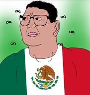 angry buff ear flag:mexico flies glasses hair mutt red_eyes subvariant:mexichud variant:chudjak // 931x987 // 164.7KB