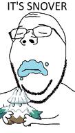 glasses holding_object its_over oldfag pokemon pokemon_diamond pokemon_pearl sad sinnoh snover snow subvariant:wholesome_soyjak text variant:gapejak wholesome // 600x1053 // 36.5KB