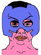 angry bloodshot_eyes discord front meta:tagme red_skin seething subvariant:chudjak_front teeth variant:chudjak yellow_teeth // 443x590 // 104.1KB