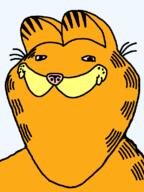 animal artist:xjanny cat cat_ear ear garfield happy looking_at_viewer looking_at_you orange_skin smile subvariant:impish_meowjak variant:impish_soyak_ears // 598x800 // 20.0KB