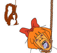 anti_ongezellig hanging mymy ongezellig squirrel subvariant:feralsquirrel tranny variant:bernd variant:feraljak // 1600x1486 // 341.9KB