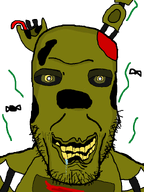artist:mick blood brain broken decay drool five_nights_at_freddy's five_nights_at_freddy's_3 rabbit springtrap stink_lines subvariant:chudplier transparent_background variant:chudjak variant:markiplier_soyjak wires // 600x800 // 33.1KB