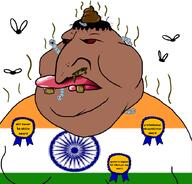 artist:kernung big_nose brown brownest_shitskin_alive_award cuck farting_mutt flag flag:india gelisht gelisht_(namefag) gelshit indian jewish_nose judaism meta:op_took_a_selfie_of_xerself subvariant:jeetmutt text variant:meximutt will_never_be_white_award // 888x849 // 49.8KB