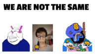 ack award closed_mouth craig_ryan glasses gooner hanging janzyalgo_(namefag) kenny_the_rabbit_studios meta:tagme soyjak subvariant:neutralplier subvariant:science_lover text trihard variant:markiplier_soyjak variant:meximutt we_are_not_the_same // 1095x625 // 378.8KB