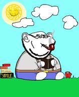 book mein_kampf pipe reading soyble sun variant:impish_soyak_ears // 2549x3117 // 446.2KB