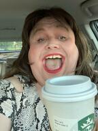 arm clothes coffee hair irl open_mouth tranny united_states variant:alicia // 2320x3088 // 801.3KB