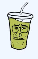 glasses latte matcha mullet nose_piercing variant:mulletjak // 838x1300 // 110.7KB