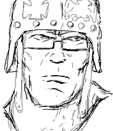 chud glasses helmet js_paint knight medieval oc variant:chudjak // 404x467 // 15.1KB