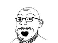 beard glasses soyjak variant:unknown // 480x360 // 18.5KB