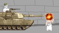 anti_soytan camouflage closed_mouth explosion glasses m1_helmet machine_gun military_hat mitchell_pattern peace_sign smug stubble tank that_one_fucking_picture_of_nate_being_a_smug_little_bastard variant:soyak variant:soytan // 3069x1713 // 1.4MB