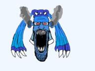 angry arm bell bloodshot_eyes bronzong calm claw claws closed_mouth creepypasta ear fume glasses hell_bell monster nintendo ogre_ears open_mouth pokemon sharp_teeth soyjak stretched_chin stretched_mouth variant:markiplier_soyjak video_game // 1673x1265 // 567.0KB