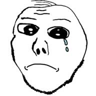 baby crying deformed hair sad soyjak variant:david // 599x599 // 9.2KB