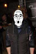 brown_hair clothes glasses irl irl_background meta:tagme open_mouth stubble variant:unknown white_skin // 1440x2160 // 2.2MB