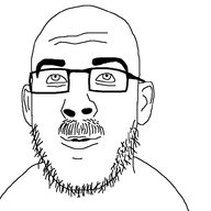 closed_mouth ear glasses mustache template thick_eyebrows variant:unknown // 777x777 // 8.7KB