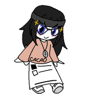 animated avengers beanie blue_eyes blush clothes dance dress eyelashes female full_body glasses hair hat le_qa_dance long_hair necklace shoe soy soylent soylent_(cacao) variant:soytan // 449x432 // 27.1KB