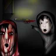 2soyjaks arm blood body closed_mouth clothes cry_of_fear dead_body ear hair hoodie leg meta:tagme simon_henriksson soyjak stubble variant:chudjak variant:two_pointing_soyjaks white_skin // 1300x1300 // 193.5KB