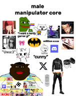 amphibian batman black_skin boykisser core discord discord_logo_facial_mark frog meta:bait nas:pepe pepe_the_frog soybooru subvariant:branigger text uwu variant:brandon variant:catjak white_monster xitter xitter_pedo // 518x653 // 312.5KB