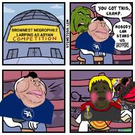 all_soyteens_look_like_this amphibian angry animal anti_sharty arm autism babyjak badge black_skin blond bloodshot_eyes blue_background blush brown_skin coinslot crying discord eyelashes fat frog froot furry glasses goonclown gooned_to_soytan_again_award goy goyim green_skin groyper hair hand i_love i_need_a_spaking kuz lips medal meta:leaky meta:tagme mustache mymy nas:pepe nate nate_higger's_distant_cousin_(cape_rrackers) nazism negrophilia nigger_worshipper nusoicaca ongezellig open_mouth pepe pepe_the_frog rent_free rope shartyclitty shartycuck shitskin soicuck soybooru soycuck soyjak soyteen stonetoss stubble subnas:groyper subvariant:hunky_twink_sex_machine subvariant:jartycuck subvariant:muscular_chud tranny trend:jartycuck trend:slopjak variant:alicia variant:bernd variant:chudjak variant:cobson variant:feraljak variant:gapejak variant:kuzjak variant:soyak yellow_hair // 860x860 // 473.5KB