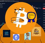 award bitcoin blockchain closed_mouth coin crypto cryptocurrency graph meximutt nft pedophile variant:meximutt // 888x849 // 343.2KB