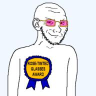 award bald closed_mouth ear glasses looking_at_you rose_tinted_glasses smirk smug soyjak stubble subvariant:soyak_(smug) tinted_glasses transparent_background variant:soyak // 600x600 // 12.2KB