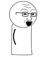 full_body gape glasses nose open_mouth original_content oversimplified variant:soyak wrinkles // 727x887 // 8.6KB