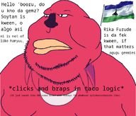 flag:lesotho knuckles knuckles_the_echidna lesotho lesotho_knuckles meximutt soytans_wife ugandan_knuckles variant:meximutt // 754x646 // 102.7KB