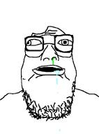 closed_mouth glasses head_dent iris retarded soyjak stubble template variant:fat_engineer_soyjak // 458x619 // 9.7KB
