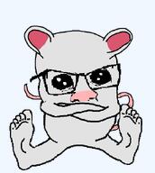 animal arms_crossed ear kodama_nezumi mouse pink_nose sitting subvariant:condiment tail variant:feraljak yokai // 600x669 // 13.4KB