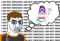 2soyjaks anti_soybooru blue_eyes brown_hair crying dan estrogen flag flag:transgender_pride_flag full_body i_am_not_obsessed nintendo nintendo_switch obsession painted_nails poop purple_hair soybooru soylent_(estrogen) soytran tranny trans_rights variant:chudjak variant:soytan video_game // 1170x814 // 265.0KB