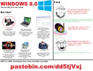 3soyjaks GNULinux amd angry black_skin clothes comfy computer flag g_(4chan) glasses greentext guide hair hanging microsoft mustache open_mouth penguin purple_hair rope soyjak stubble suicide technology text tongue tranny tux variant:bernd variant:feraljak variant:gapejak windows windows_8 yellow_teeth // 2128x1630 // 679.9KB