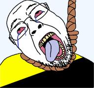 anarchism anarcho-capitalism capitalism crying hanging variant:bernd // 1154x1080 // 288.1KB